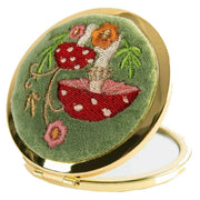 powder-embroidered-toadstools-compact-mirror---sage-green-34477455