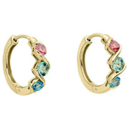 elements-gold-amalfi-three-colour-twist-9ct-gold-earrings---greenpinkblue-35461354