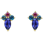 elements-gold-barcelona-9ct-gold-cluster-stud-earrings---goldbluepink-35461178