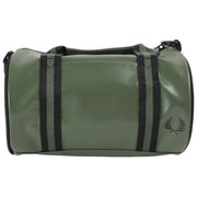 Fred Perry Classic Mini Barrel Bag - Laurel Wreath Green/Black