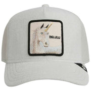 Goorin Bros Terry Cloth Unicorn Trucker Hat - White