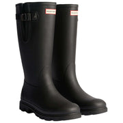 Hunter Field Downpour Adjustable Wellington Boots - Black