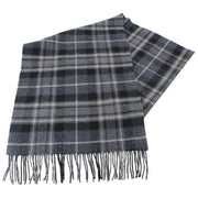 Locharron of Scotland Darwin Macrae Hunting Lambswool Scarf - Grey