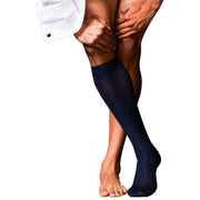 Falke No2 Finest Knee High Cashmere Socks - Dark Navy