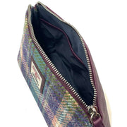 maccessori-harris-tweed-small-cosmetic-pouch---purplegreen-34631553