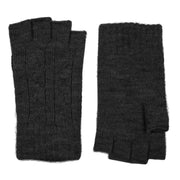 dents-fingerless-cable-knit-gloves---black-34477683