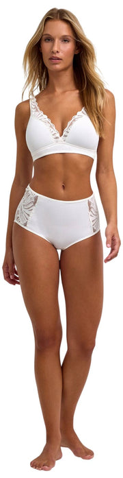 Falke Delicate Touch Mid Waist Briefs - Ivory