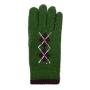 dents-argyle-marl-yarn-knitted-gloves---emerald-greenamethyst-purple-34477628