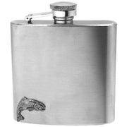 english-pewter-company-6oz-stainless-steel-trout-hip-flask---silver-34391680