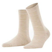 Falke Softmerino Socks - Linen Mel Beige