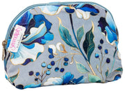Elie Beaumont Serendipity Velvet Cosmetic Pouch - Silver Orchid