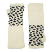 dents-spotted-feather-yarn-knitted-wrist-warmers---ivory-white-34477762