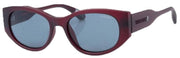 Superdry Shallow 90s Inspired Almond Eye Sunglasses - Red