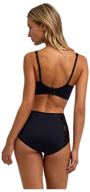 Falke Delicate Touch High Apex Bra - Black