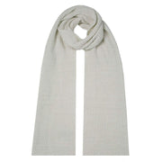 dents-ribbed-knit-metallic-yarn-scarf---winter-white-34493011