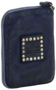 Campomaggi Bella Di Notte Tosca Stud Purse - Blue