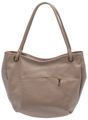 Elie Beaumont Curved Soft Tote Bag - Mink Beige