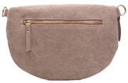 Elie Beaumont Suede Large Sling Bag - Mink Beige