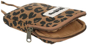 Hindbag Bill Phone Bag - Leopard Cinnamon Brown