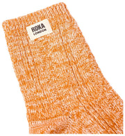 Roka Wallace Crew Socks - Burnt Orange