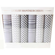 david-van-hagen-checked-6-pack-handkerchief---grey-33688585