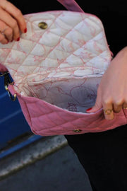 Hindbag Margault Quilted Shoulder Bag - Blush Pink