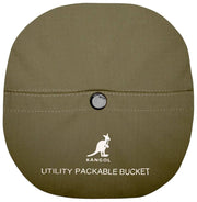 Kangol Multi-Utility Packable Bucket Hat - Dark Olive Green