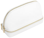 Stackers Cosmetic and Jewellery Bag - Pebble White