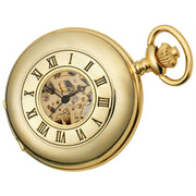 burleigh-half-hunter-mechanical-pocket-watch---gold-34481386