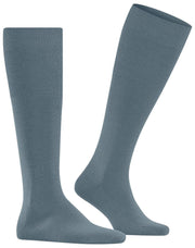 Falke Airport Knee High Socks - Monument Blue