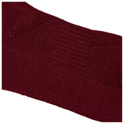 Roka Wimbledon Crew Socks - Plum Burgundy