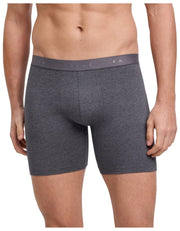 Falke Daily Comfort 2-Pack Long Leg Boxer - Dark Grey Heather