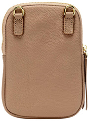Elie Beaumont Phone Bag - Mink Beige
