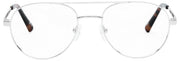 MessyWeekend Cruise Blue Light Reading Glasses - Clear/Silver