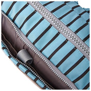 Roka Gatwick Small Recycled Canvas Duffle Bag - Blue Stripe