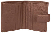 Dents Aire Bifold Card Holder Wallet - Chocolate Brown