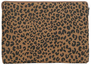Hindbag Ava Medium 15inch Laptop Case - Leopard Cinnamon Brown