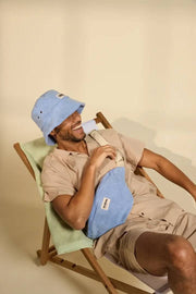 Hindbag Bob Terry Bucket Hat - Cloud Blue