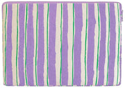 Hindbag Ava Medium 15inch Laptop Case - Green/Parma Stripes