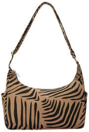 Hindbag Emile Multi Pocket Shoulder Bag - Cinnamon Tiger Brown