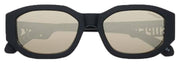 Superdry Geo-Cut Narrow Rectangular Sunglasses - Black