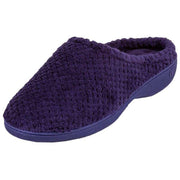 isotoner-popcorn-terry-mule-slippers---navy-34523333