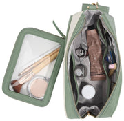 Stackers Wave set of 2 Wash Bag - Seafoam Green