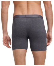 Falke Daily Comfort 2-Pack Long Leg Boxer - Dark Grey Heather