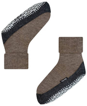 Falke Cosyshoe Slipper Socks - Brown Mel