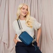Elie Beaumont Crossbody Bag - Baltic Blue