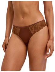 Falke Delicate Touch Thong - Deer Brown