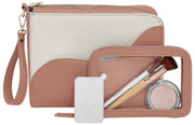 Stackers Wave set of 2 Wash Bag - Desert Orange