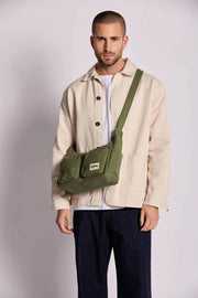 Hindbag Emile Multi Pocket Shoulder Bag - Olive Green