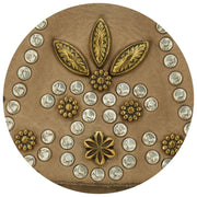 Campomaggi Siena Stud Phone Holder Bag - Ice Beige